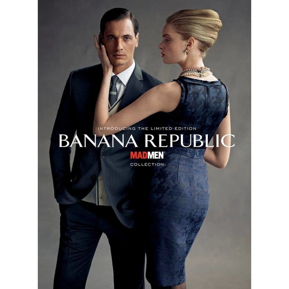 BANANA REPUBLIC Linen Blend Printed Bobbie Shift Dress Sz 0 Mad Men Collection - Picture 2 of 9